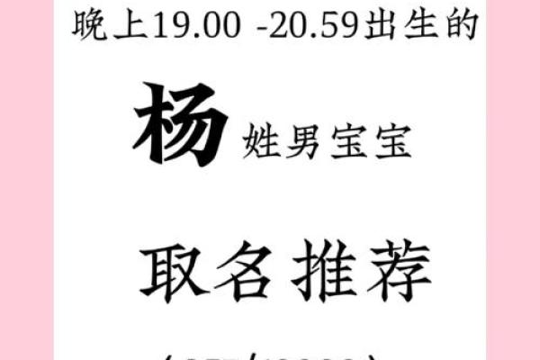 杨姓起名技巧：如何为宝宝选一个寓意深远的名字