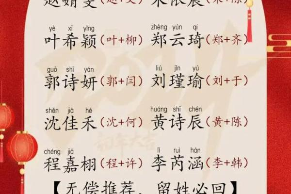 宝宝名字免费起名大全，帮助父母挑选最佳选择