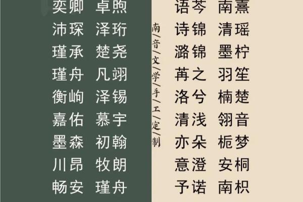 女宝宝名字的文化意义与现代趋势