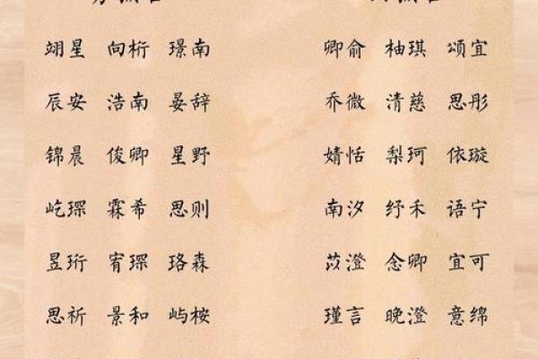 宝宝起名字大全精选指南 助你轻松为宝宝取个好名字