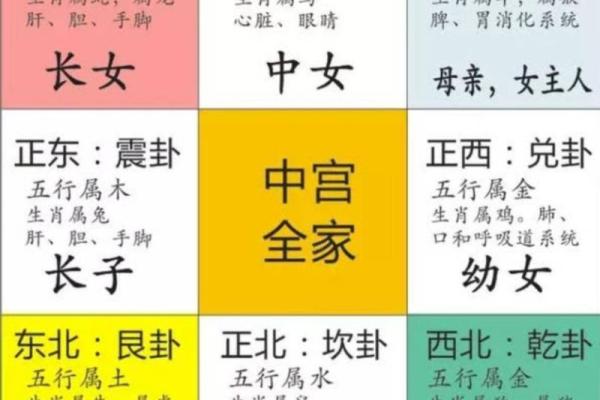 田字五行属性的奥秘