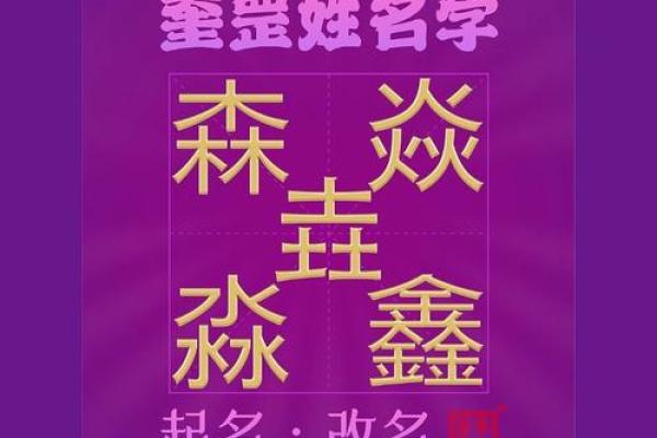 赋予名字五行木字，开启好运之门