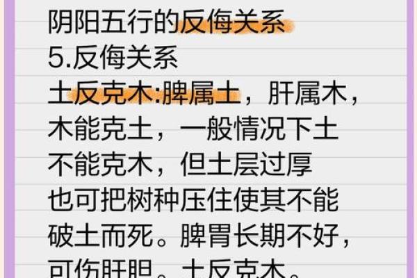 破解五行相侮的内在规律