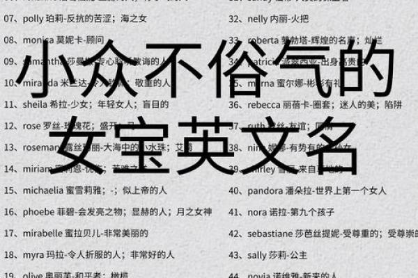 狗年喜气：温馨可爱的女宝宝名字推荐