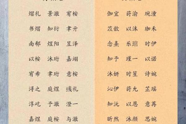 字里寻宝：为宝宝挑选独特好名字