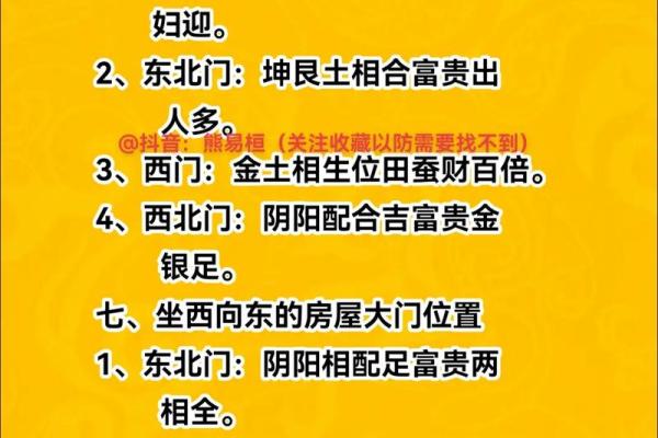 轻松掌握家居风水：入户门方位图大揭秘