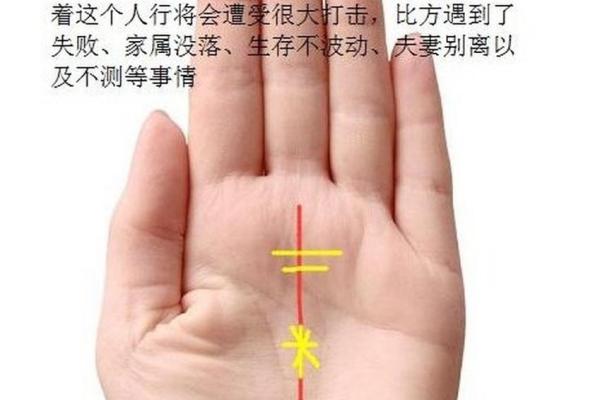 短寿人手相揭秘：命运线暗藏玄机