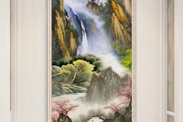风水瀑布图秘籍，轻松招财转运！