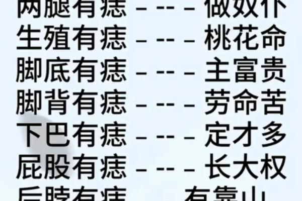 痣相解析：男人身上哪些痣相预示着爱情美满？