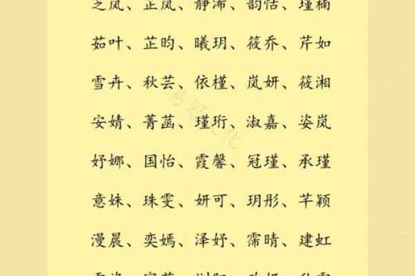 韩韵雅名，女宝宝起名指南