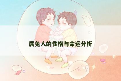 属兔人的性格与命运分析