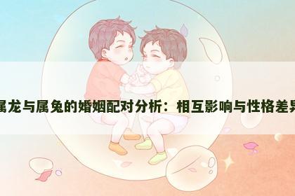 属龙与属兔的婚姻配对分析：相互影响与性格差异