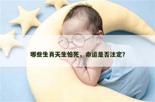 哪些生肖天生怕死，命运是否注定？