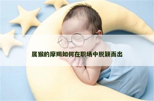属猴的摩羯如何在职场中脱颖而出